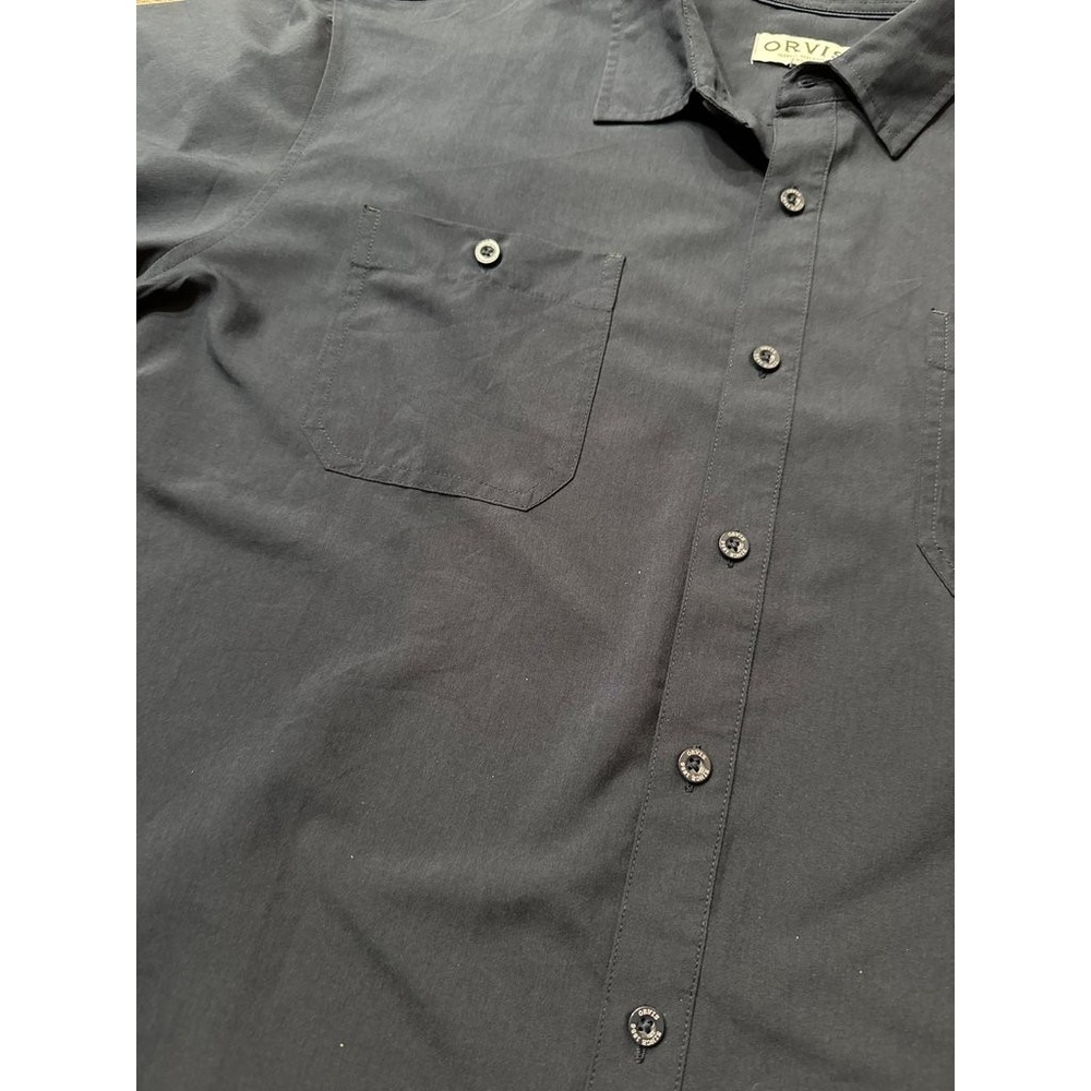 Orvis‎ Men's Short Sleeve Button-Up Shirt XXL